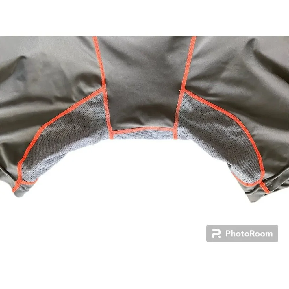 Champro Padded Men’s Athletic Shorts Compression Large Gray/Black/Orange